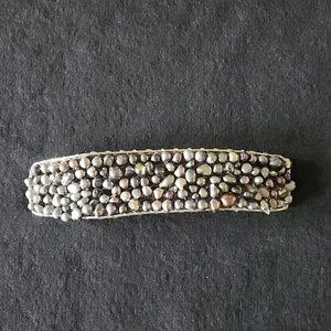 Adjustable stone bracelet
